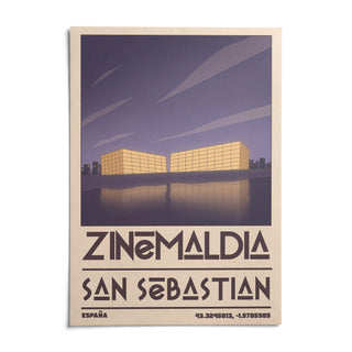 San Sebastian Wall Art, shown as an unframed paper print on a plain white background