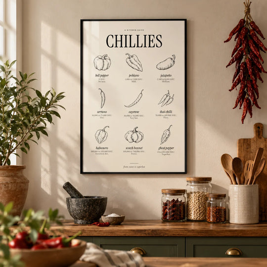 Guía de cocina del chile