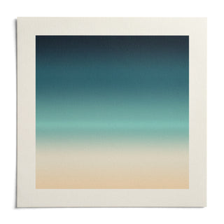 Sea Print, shown as an unframed paper print on a plain white background