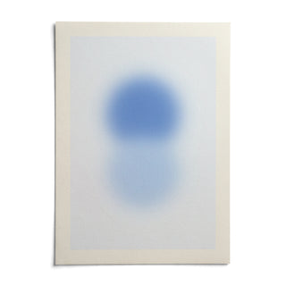 Sky Blue Print, shown as an unframed paper print on a plain white background