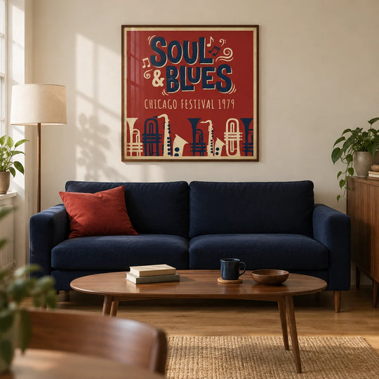 Soul Blues Poster