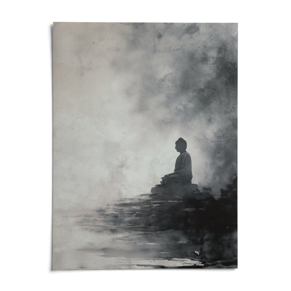 Spiritual Decor Poster, shown as an unframed paper print on a plain white background