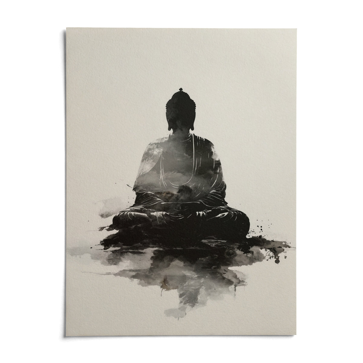 Spiritual Poster, shown as an unframed paper print on a plain white background