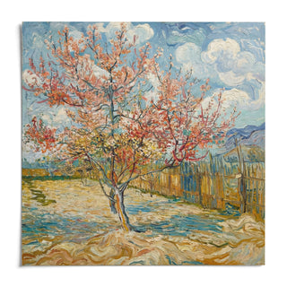 Spring Tree Art Print, shown as an unframed paper print on a plain white background