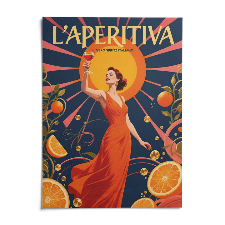 Spritz Gift, shown as an unframed paper print on a plain white background