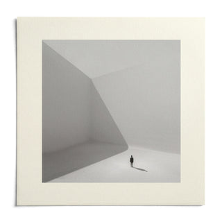 Square Art Prints, shown as an unframed paper print on a plain white background
