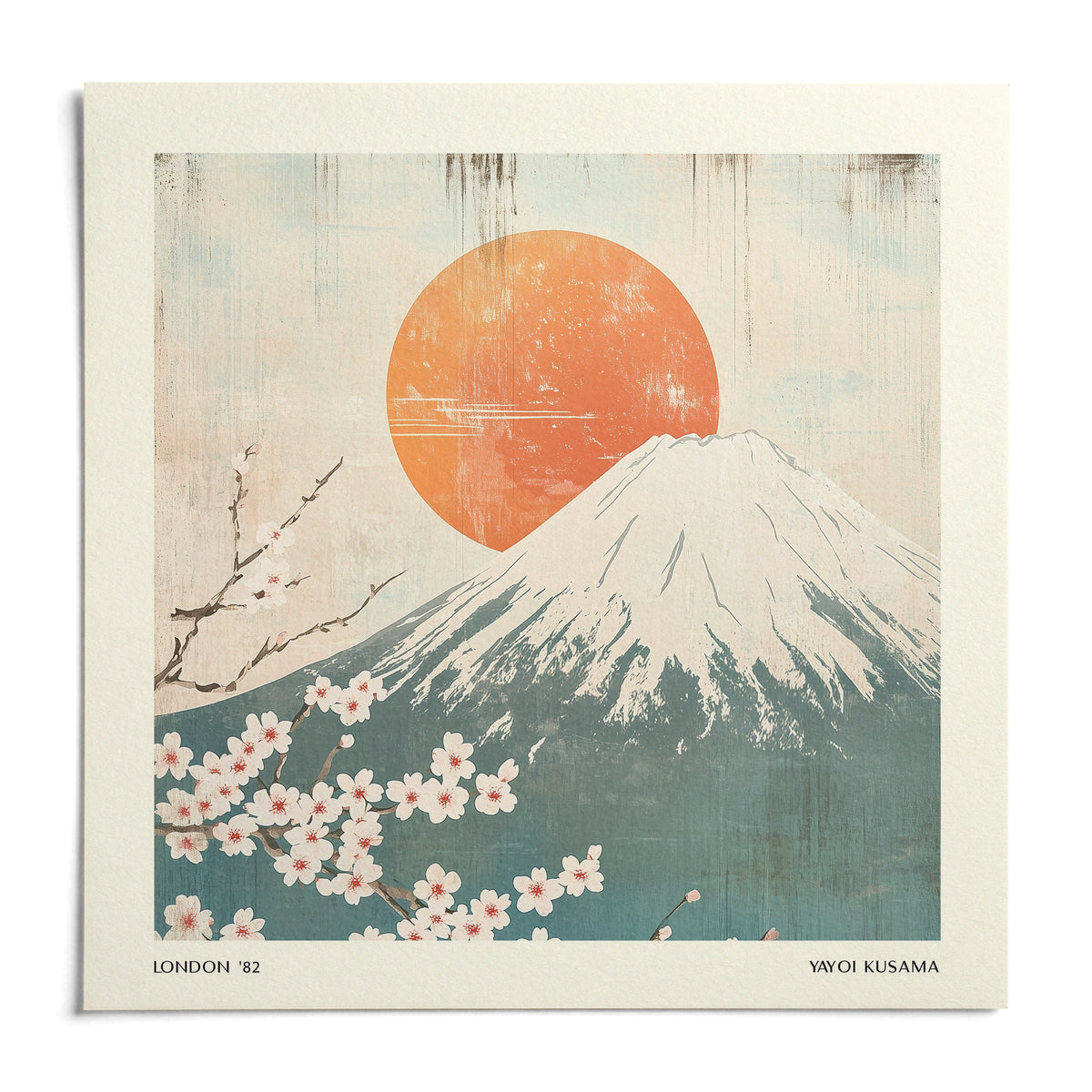 Square Print, shown as an unframed paper print on a plain white background