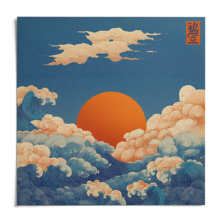 Square Prints for Wall, shown as an unframed paper print on a plain white background