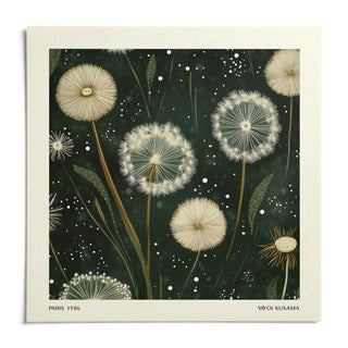 Square Wall Art, shown as an unframed paper print on a plain white background