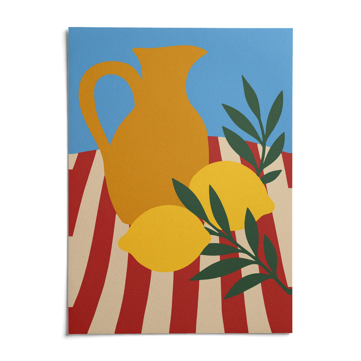 Still Life Poster, shown as an unframed paper print on a plain white background