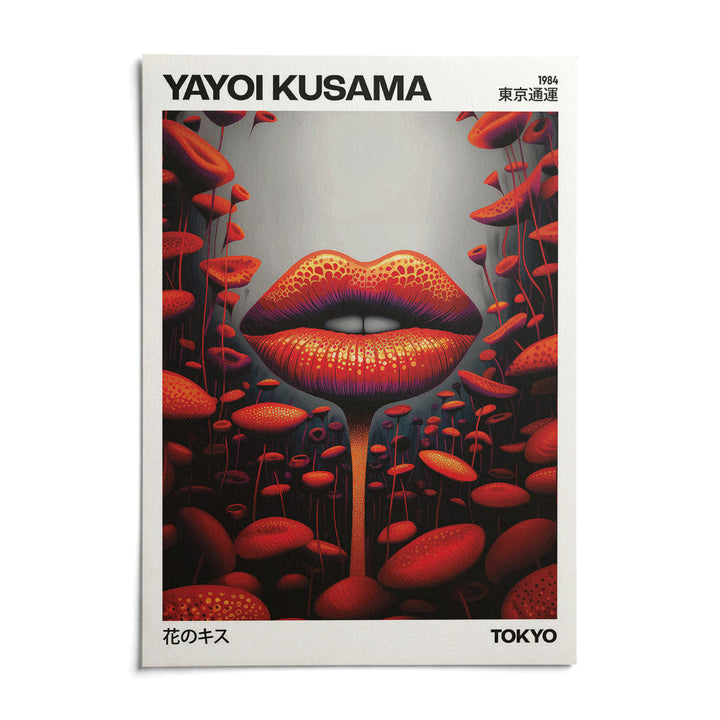 Strange Wall Art, shown as an unframed paper print on a plain white background