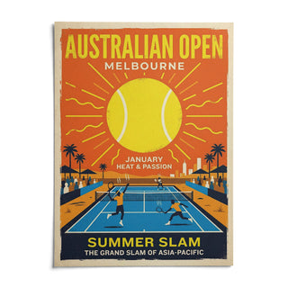 Summer Slam Print, shown as an unframed paper print on a plain white background
