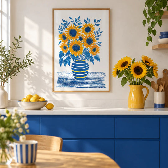 Stampa di girasole