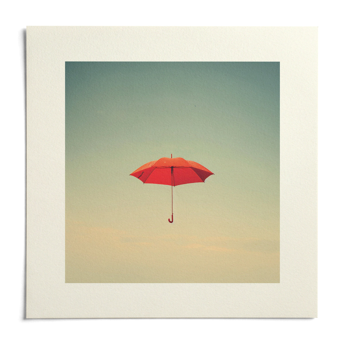 Surreal Wall Art, shown as an unframed paper print on a plain white background