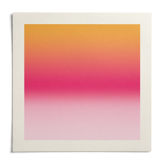 Tangerine Poster, shown as an unframed paper print on a plain white background