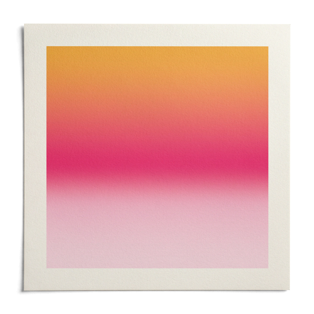 Tangerine Poster, shown as an unframed paper print on a plain white background