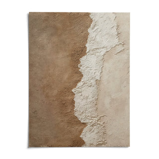 Textured Art Print, shown as an unframed paper print on a plain white background