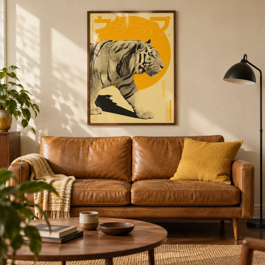 Tiger Kunstdruck