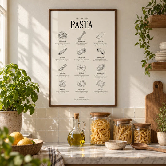 Pastaguide för köket