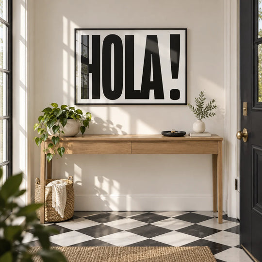 Tipografía HOLA