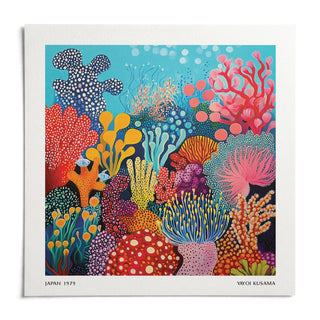 Under Sea Poster, shown as an unframed paper print on a plain white background