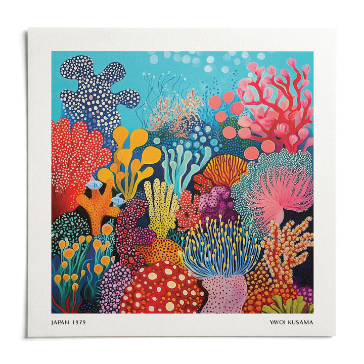 Under Sea Poster, shown as an unframed paper print on a plain white background