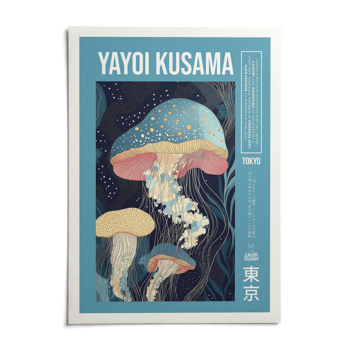 Unique Art Prints, shown as an unframed paper print on a plain white background