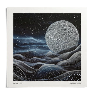 Unique Wall Art for Bedroom, shown as an unframed paper print on a plain white background