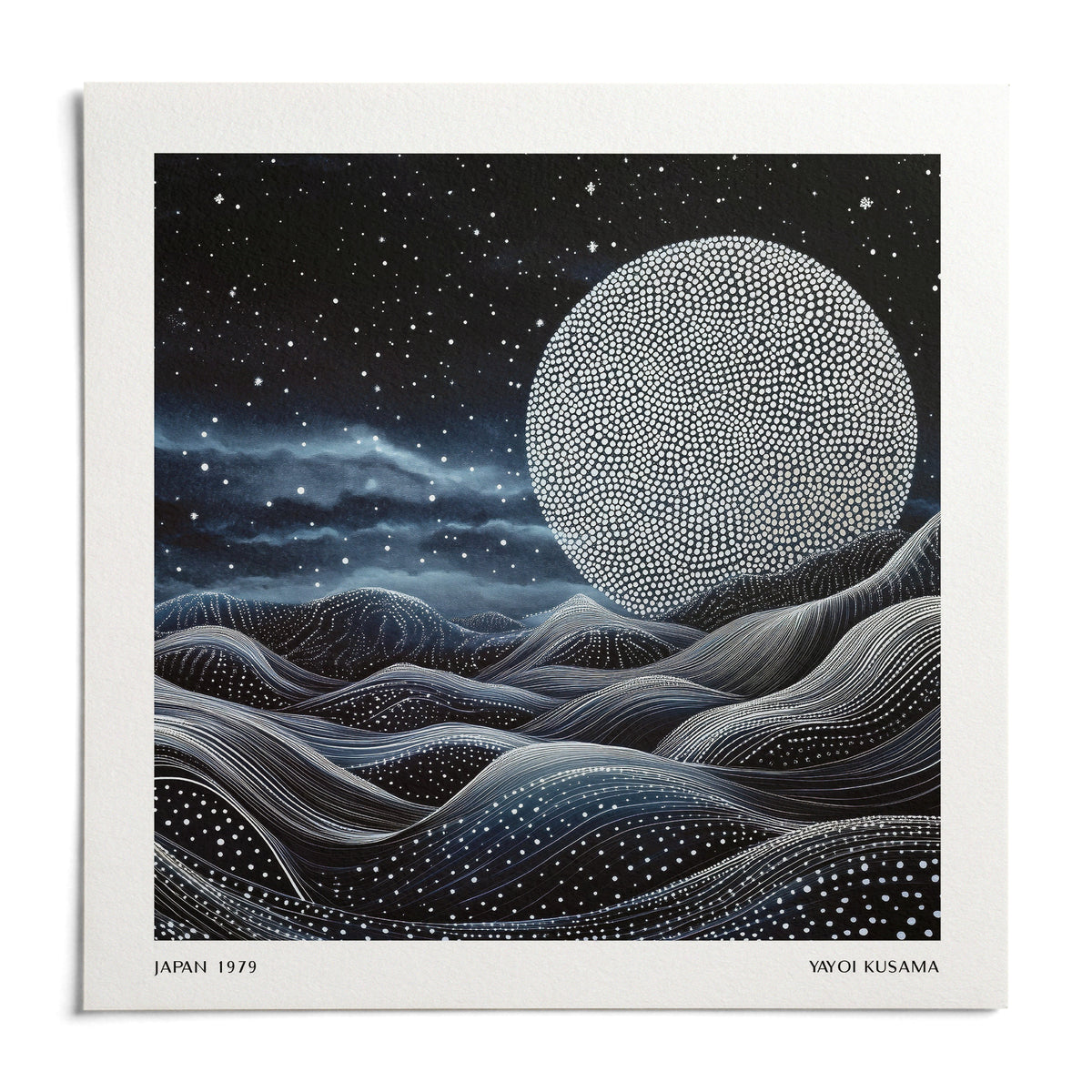 Unique Wall Art for Bedroom, shown as an unframed paper print on a plain white background