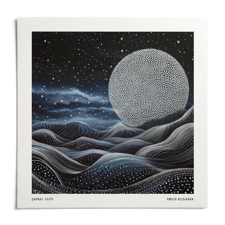 Unique Wall Art for Bedroom, shown as an unframed paper print on a plain white background