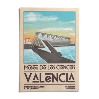 Valencia Art Print, shown as an unframed paper print on a plain white background