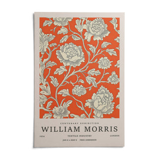 Vintage Flower Art, shown as an unframed paper print on a plain white background