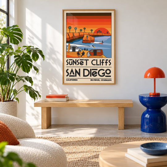 Ambiance coucher de soleil californien