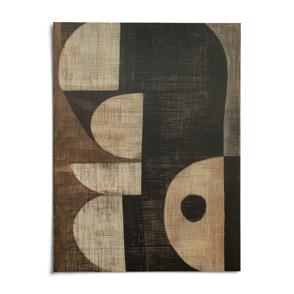 Wabi Sabi Art Prints, shown as an unframed paper print on a plain white background