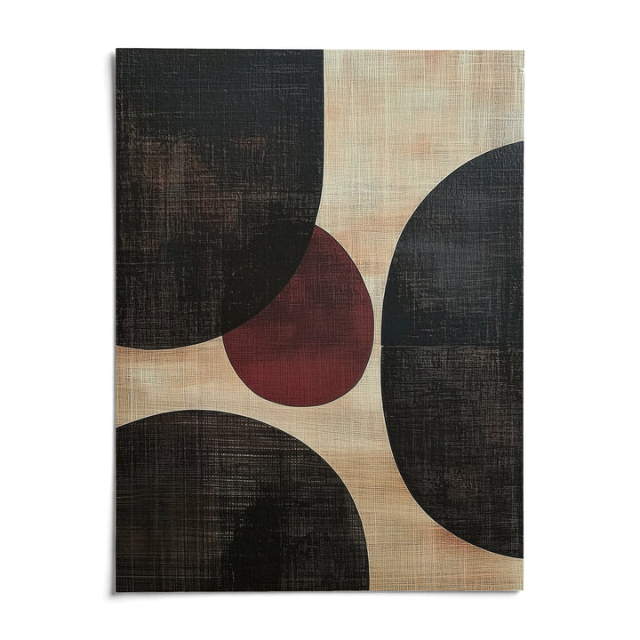 Wall Art Abstract, shown as an unframed paper print on a plain white background