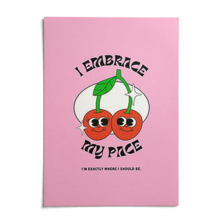 Wall Art for Dorm, shown as an unframed paper print on a plain white background
