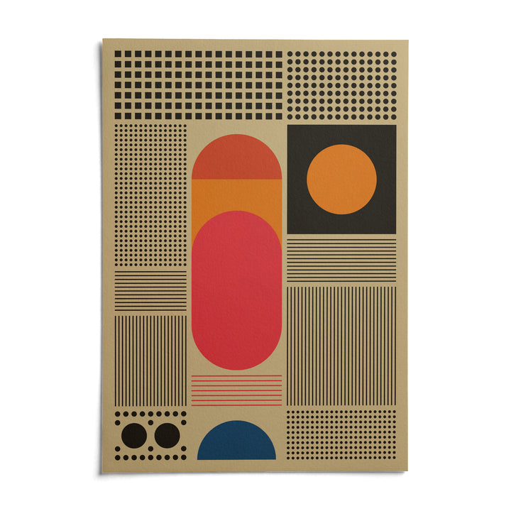 Wall Art for Office, shown as an unframed paper print on a plain white background