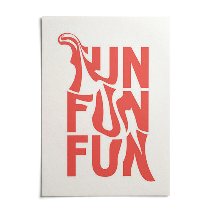 Wall Art for Teenage Girl Bedroom, shown as an unframed paper print on a plain white background