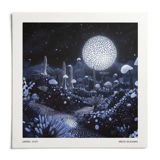 Wall Art Night Sky, shown as an unframed paper print on a plain white background