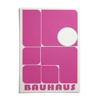 Wall Art Pink, shown as an unframed paper print on a plain white background