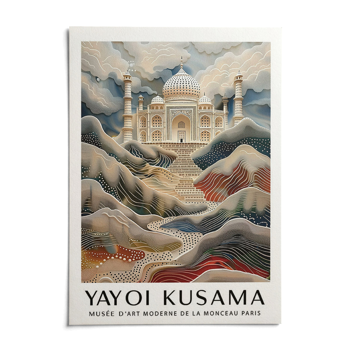 Wall Art Travel, shown as an unframed paper print on a plain white background