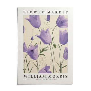Wall Art Tulips, shown as an unframed paper print on a plain white background