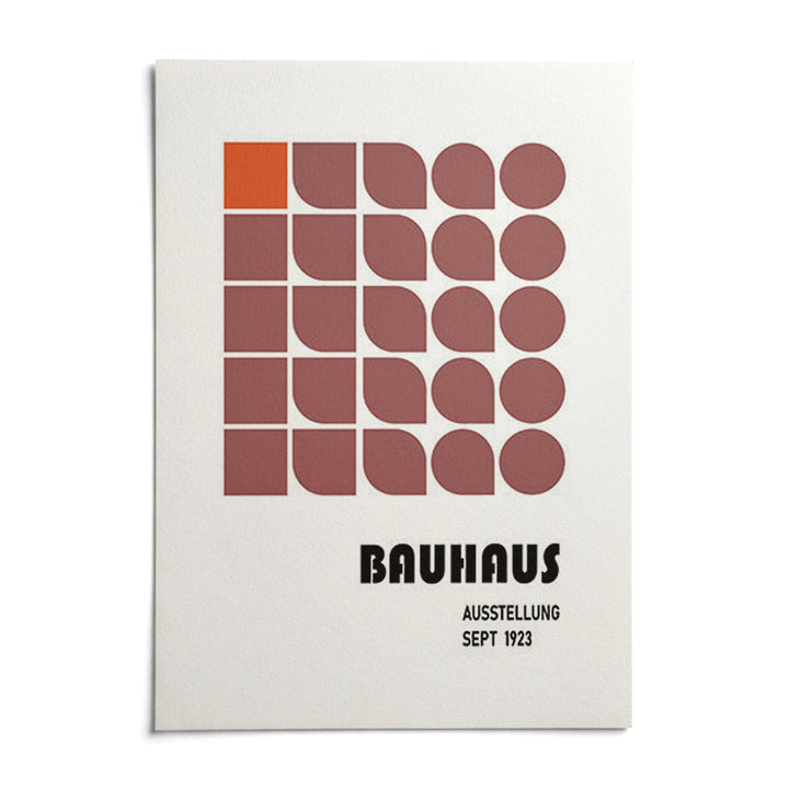 Wall Hanging Geometric, shown as an unframed paper print on a plain white background