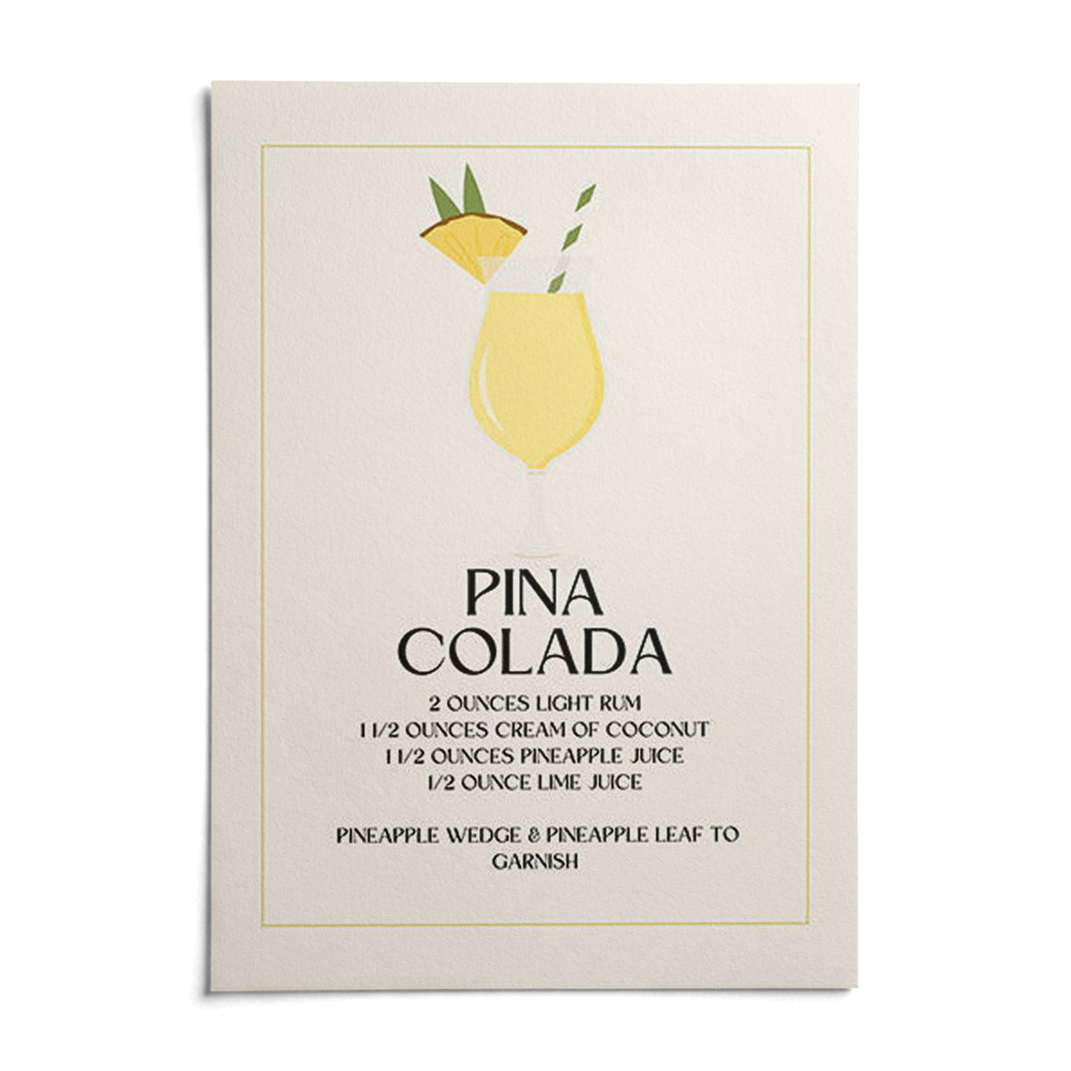 Wall Pictures for Kitchen, shown as an unframed paper print on a plain white background