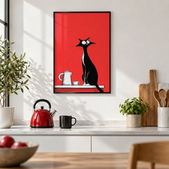 Verspieltes Katzenposter