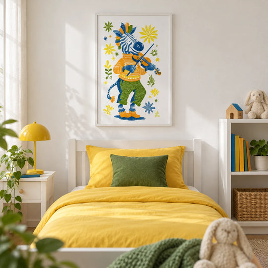 Poster Violino Zebra
