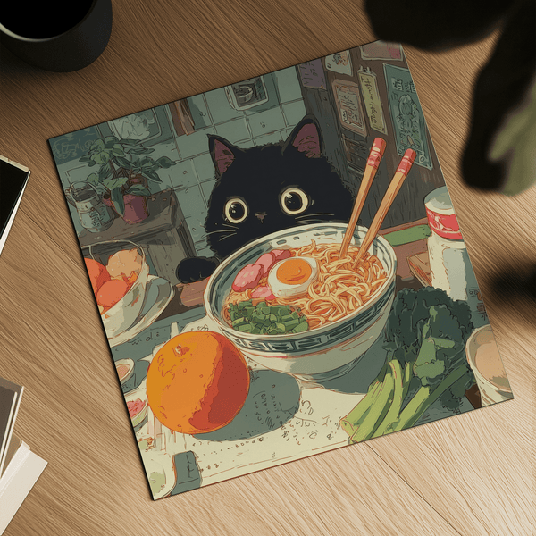 Décoration murale gastronomique avec des accents bruns pour la salle à manger