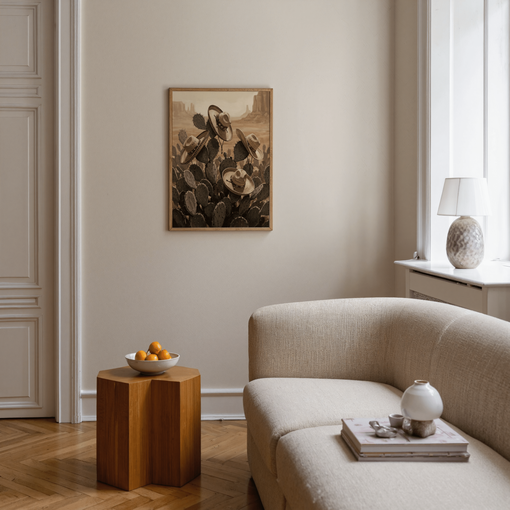 Imprimé épineux de l'Ouest