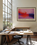 Impression artistique à dégradé doux de Mark Rothko