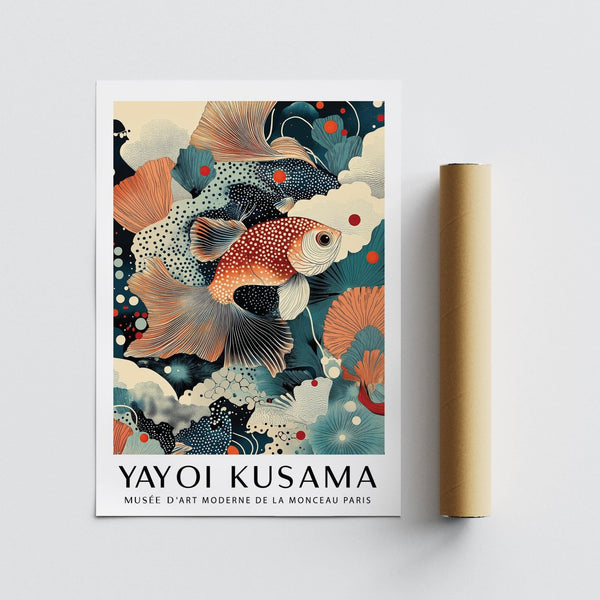 Décoration murale sur le thème des poissons, idéale pour les maisons côtières et les amoureux de l'océan